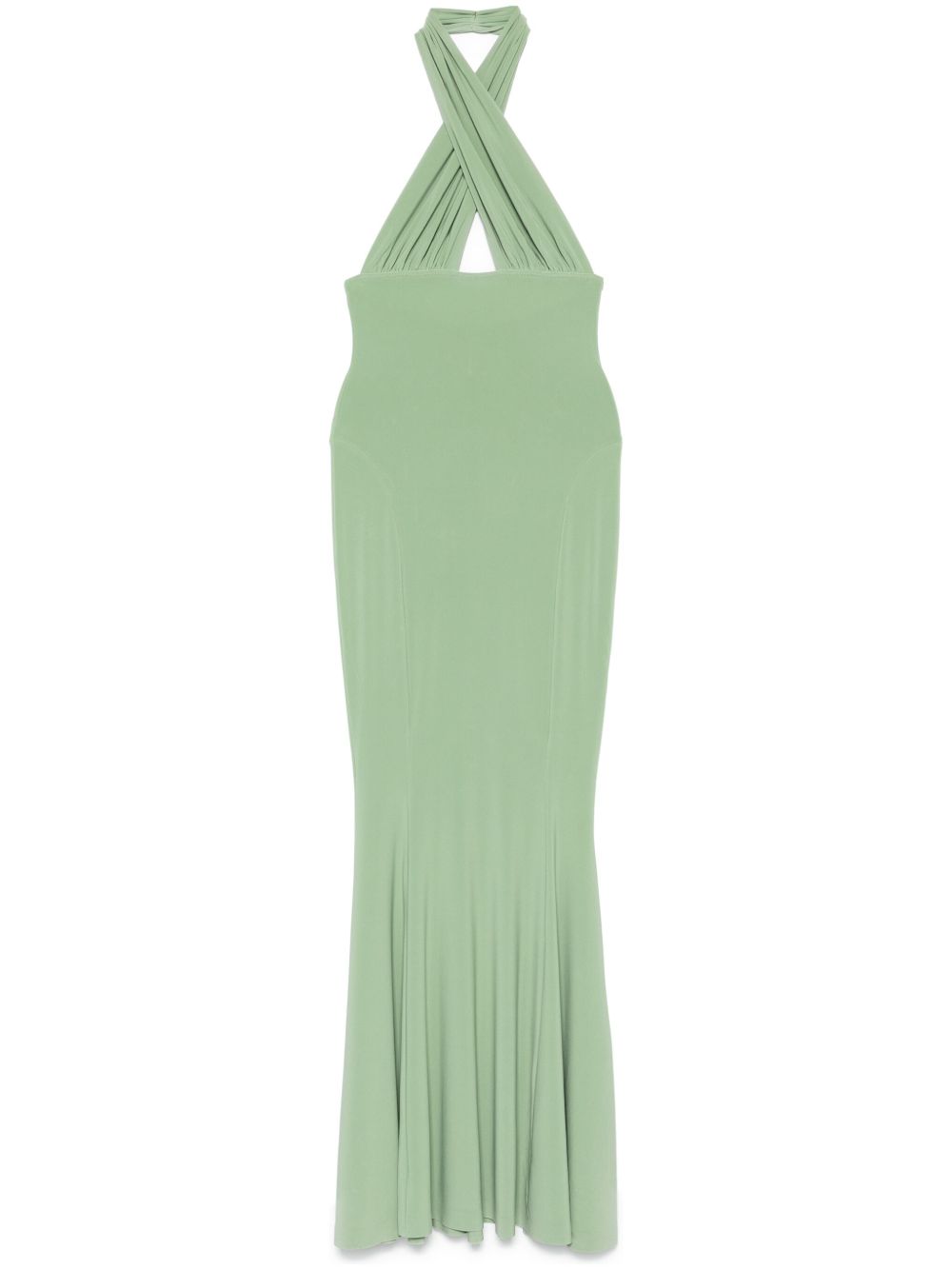 Norma Kamali Dresses Green - sleeveless-backless-long